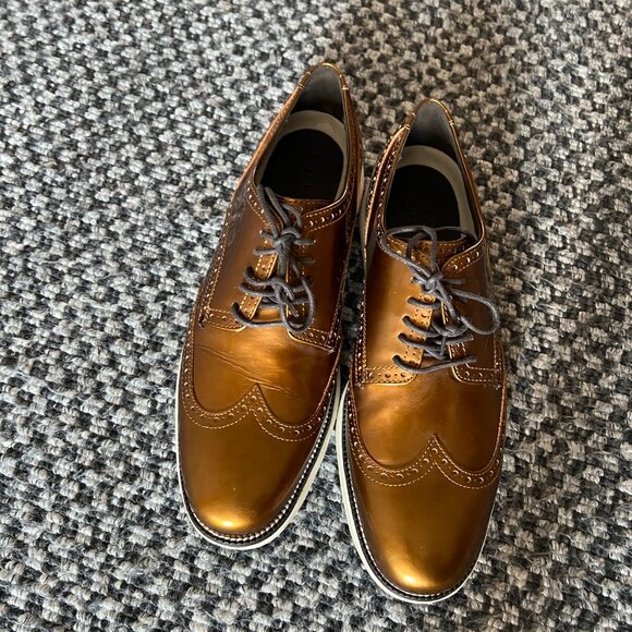 Cole Haan Zero Grand Oxford Copper Metallic (Size 11) - Picture 2 of 9